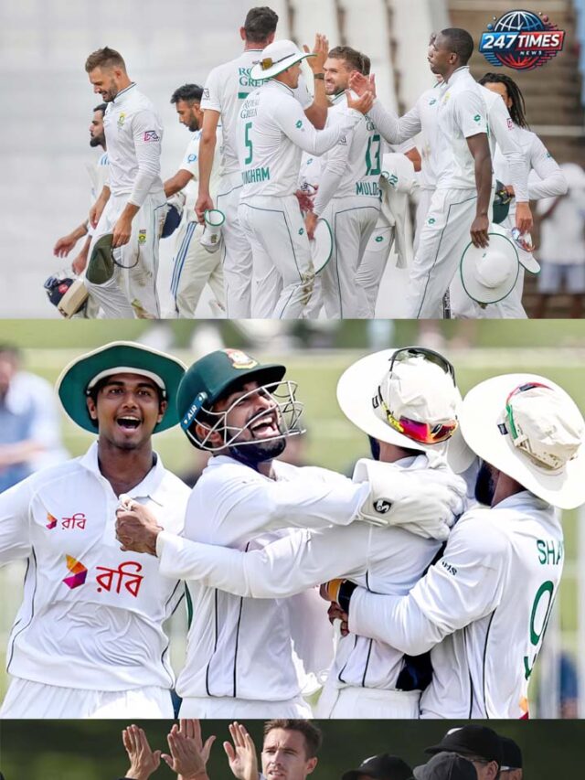 “Bangladesh vs. South Africa Live Score: South Africa Leads by 34 Runs with 4 Wickets in Hand”