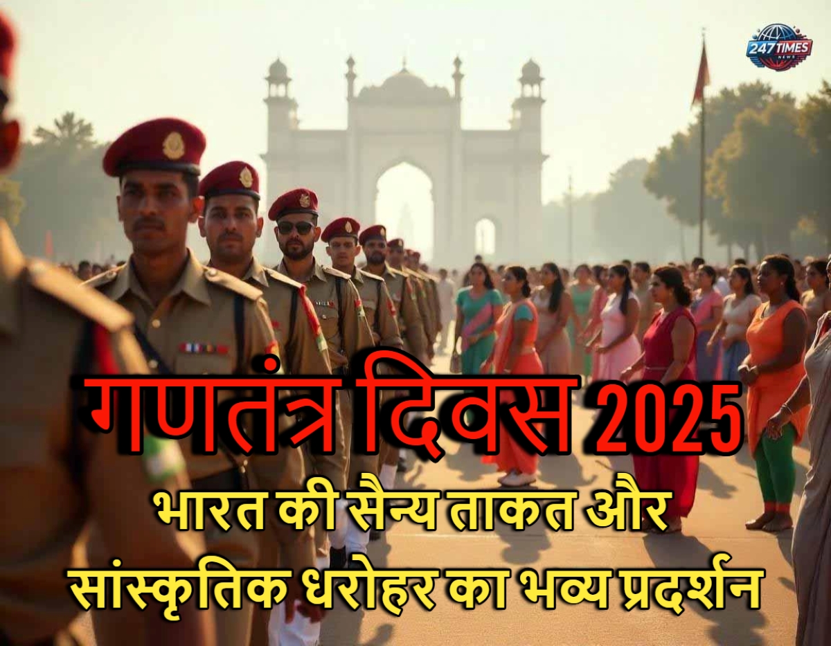 गणतंत्र दिवस 2025: भारत की सैन्य ताकत और सांस्कृतिक धरोहर का भव्य प्रदर्शन