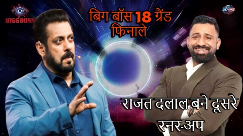  बिग बॉस 18 ग्रैंड फिनाले: राजत दलाल बने दूसरे रनर-अप, विवियन डीसेना और करणवीर मेहरा के बीच ट्रॉफी के लिए मुकाबला