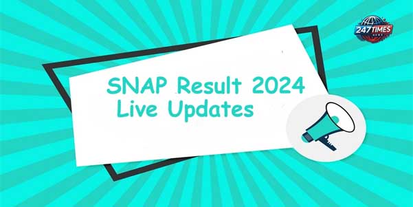 SNAP 2024 परिणाम का इंतजार कर रहे उम्मीदवारों के लिए एक बड़ी खबर है! सिम्बायोसिस इंटरनेशनल (डीम्ड यूनिवर्सिटी) SNAP परीक्षा का परिणाम आज, 8 जनवरी 2025 को दोपहर 1 बजे घोषित करने वाला है।