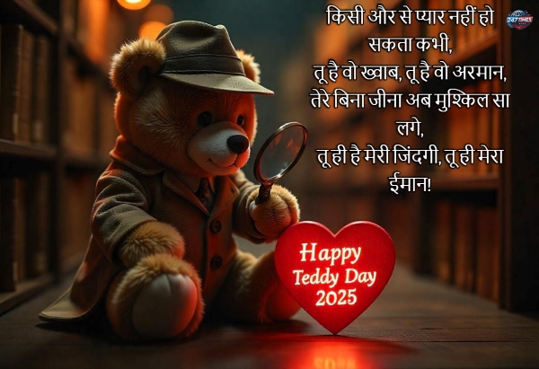 Happy Teddy Day 2025: अपने पार्टनर को भेजने के लिए 30+ प्यारे उद्धरण, संदेश और इमेजेज