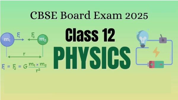 CBSE कक्षा 12 भौतिकी परीक्षा 2025: पेपर पैटर्न, महत्वपूर्ण टॉपिक्स और लास्ट-मिनट तैयारी टिप्स