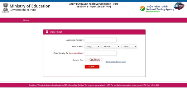 "JEE Main 2025 Paper 2 Result: जेईई मेन पेपर-2 रिजल्ट घोषित, कटऑफ, टॉपर्स लिस्ट और महत्वपूर्ण जानकारी"