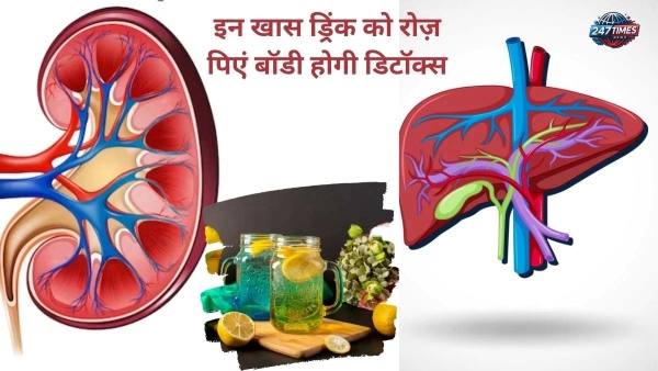 लिवर और किडनी की सफाई के लिए ये 5 नेचुरल ड्रिंक्स: शरीर की सूजन भी होगी कम